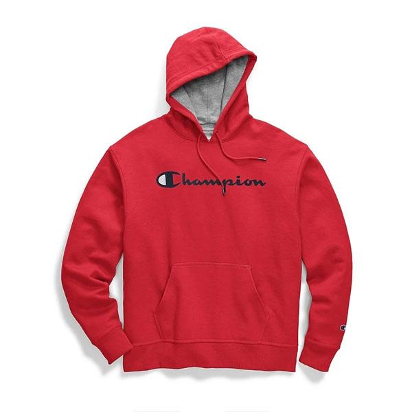 Champion Men's Graphic Powerblend Fleece Pullover Hood